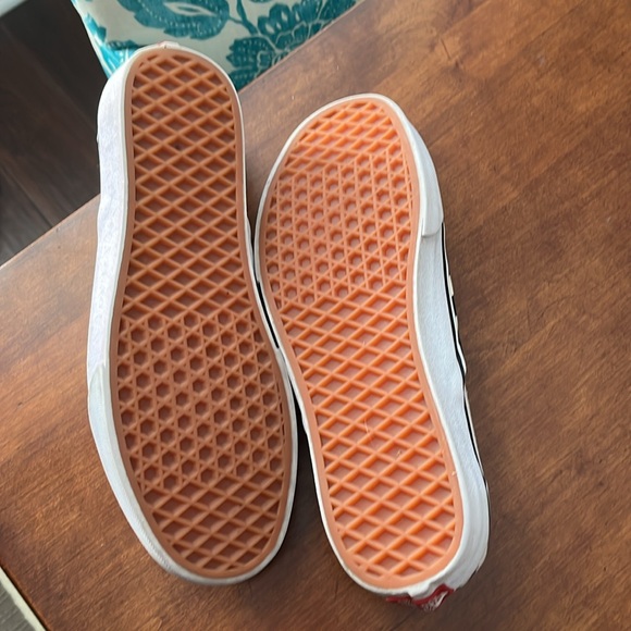 Vans Classic Slip-On Checkerboard black and white womens size 10 men’s 8.5 - Picture 6 of 11